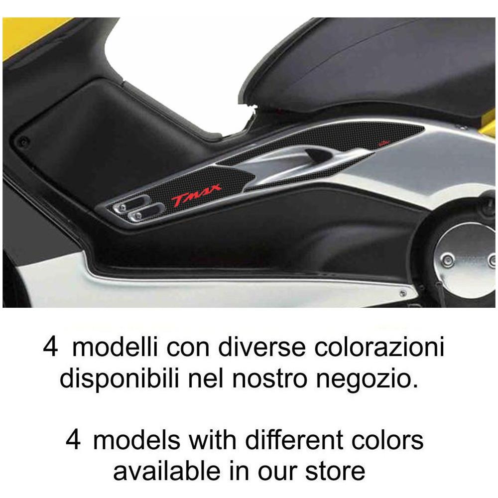 Adesivi 3d Protezioni Laterali Boomerang Per Yamaha Tmax 2001-07 Mod 3 - Foto 2