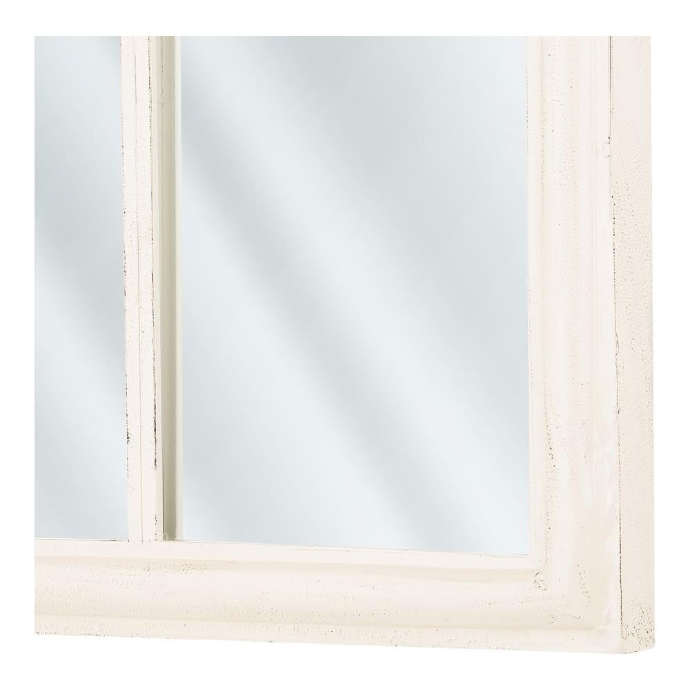 Specchio Da Parete In Color Bianco Antico 61x112 Cm Trelly - Foto 2