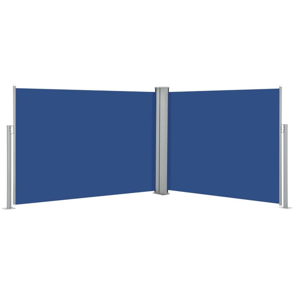 Tenda Da Sole Laterale Retrattile Blu 100x1000 Cm - Foto 1