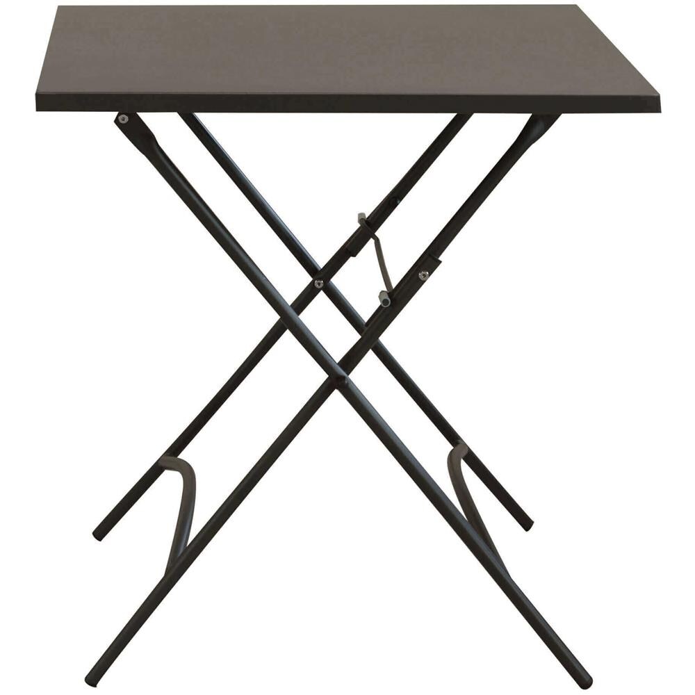 Romanus - Set Tavolo In Metallo Cm 70 X 70 X 72 H Con 2 Poltrone Maris - Foto 2