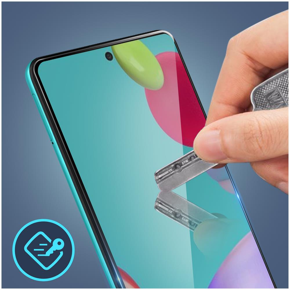 Vetro Temperato Samsung Galaxy A52 5g / 4g Protezione Estrema Contorni Neri - Foto 2