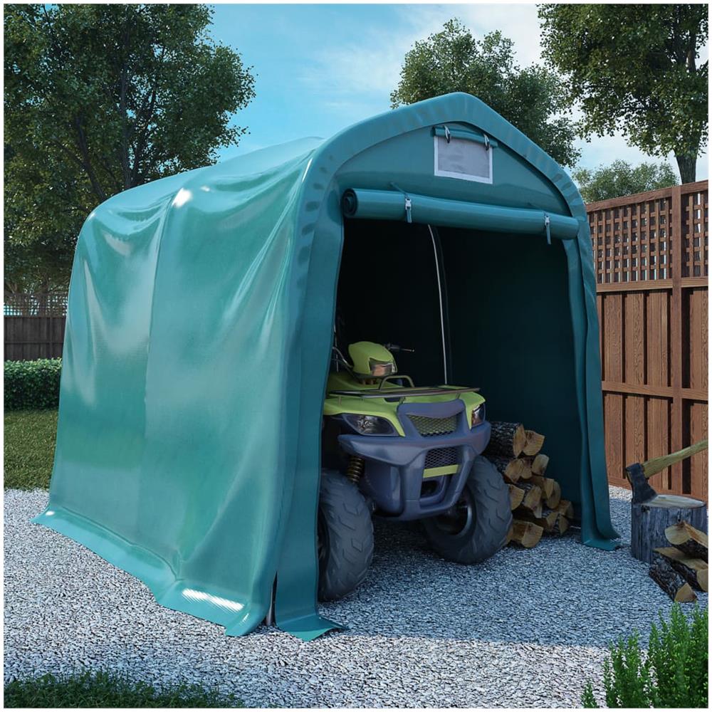 Tenda Garage In Pvc 1,6x2,4 M Verde - Foto 1