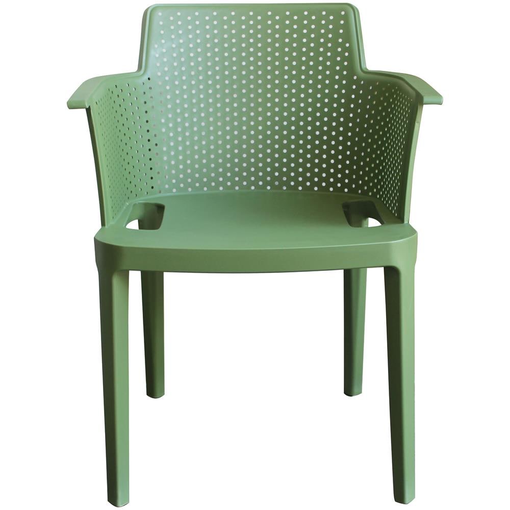 Makka - Poltrona Da Esterno Ed Interno In Plastica Set Da 4 - Foto 4