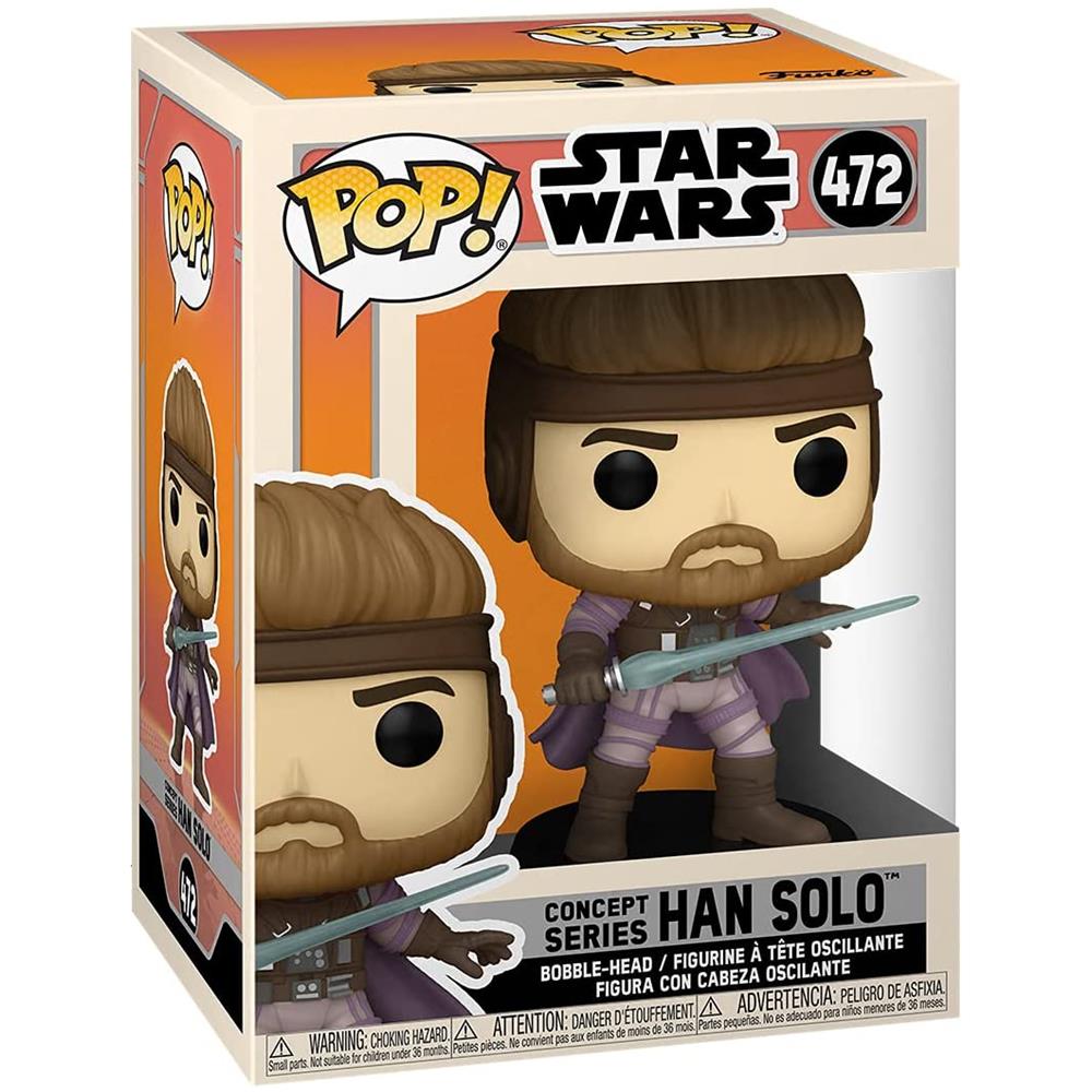 Star Wars: Funko Pop! - Concept Series - Han Solo (Vinyl Figure 472)  - Foto 1