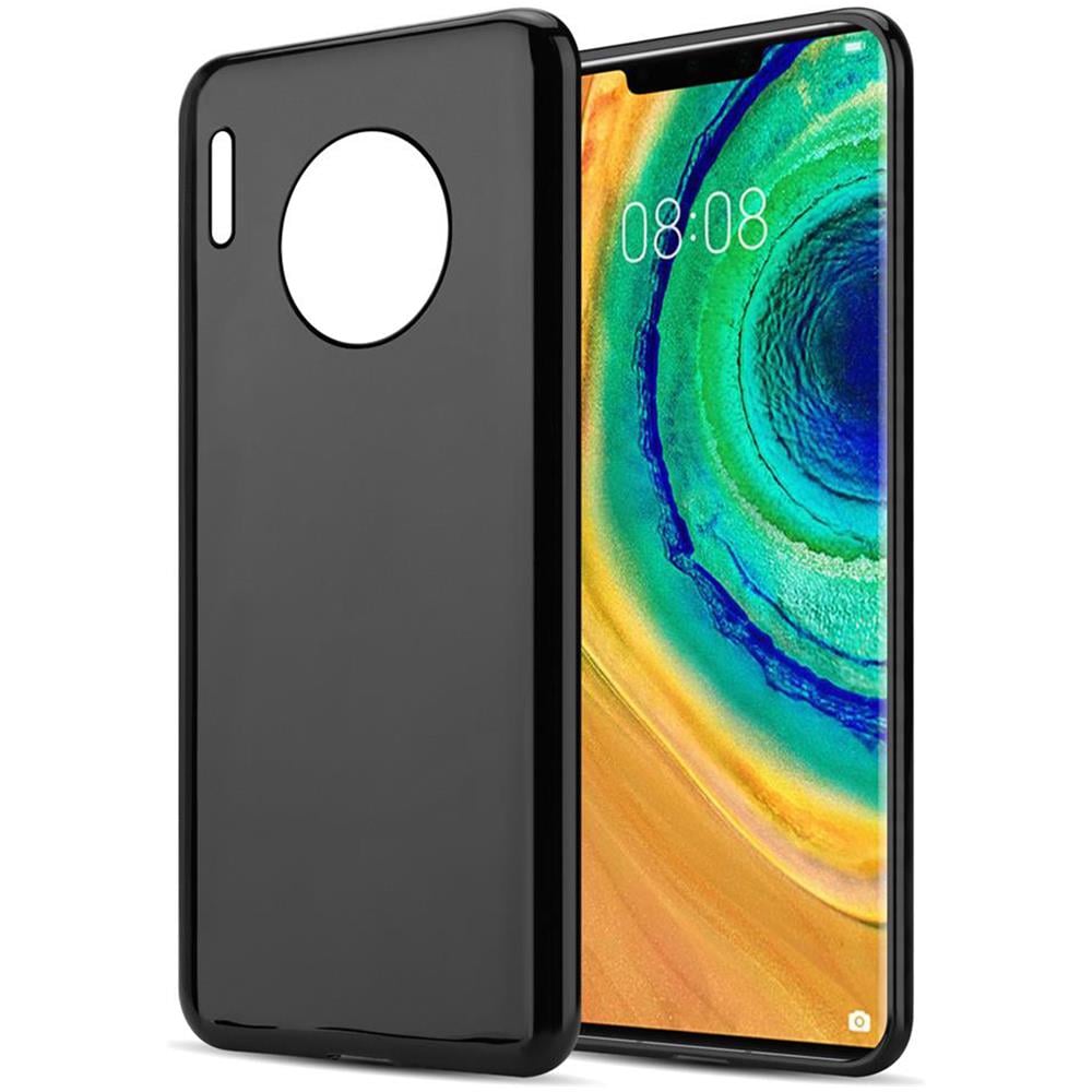 Custodia Compatibile Con Huawei Mate 30 Pro In Nero - Coperchio Protettivo In Silicone Tpu Flessibile - Foto 1