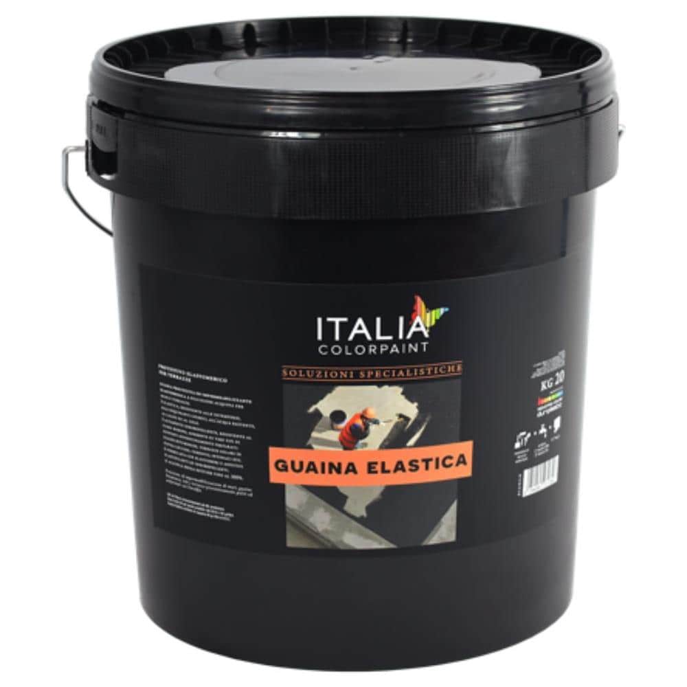 Guaina Liquida Elastica Protettivo Elastomerico Per Terrazze *** Tinta : Bianco, Contenuto : Kg 5 - Foto 2