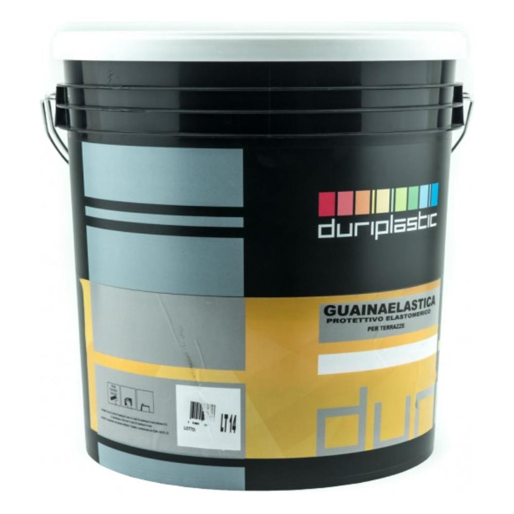 Guaina Liquida Elastica Protettivo Elastomerico Per Terrazze *** Tinta : Bianco, Contenuto : Kg 5 - Foto 1