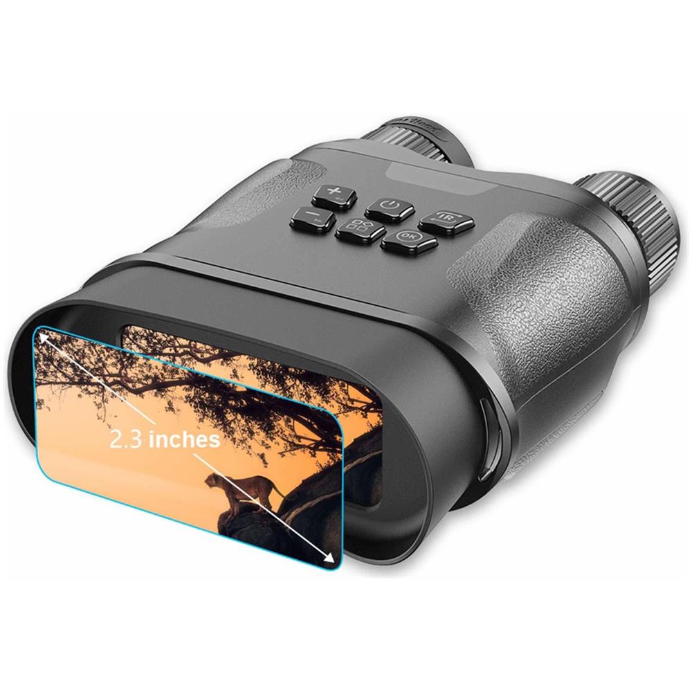 Monoculaire Vision Nocturne Et Thermique Zilimontt – 1080p HD, Zoom 10x, Portée 800 M | Pour Chasse, Randonnée, Observation Nocturne