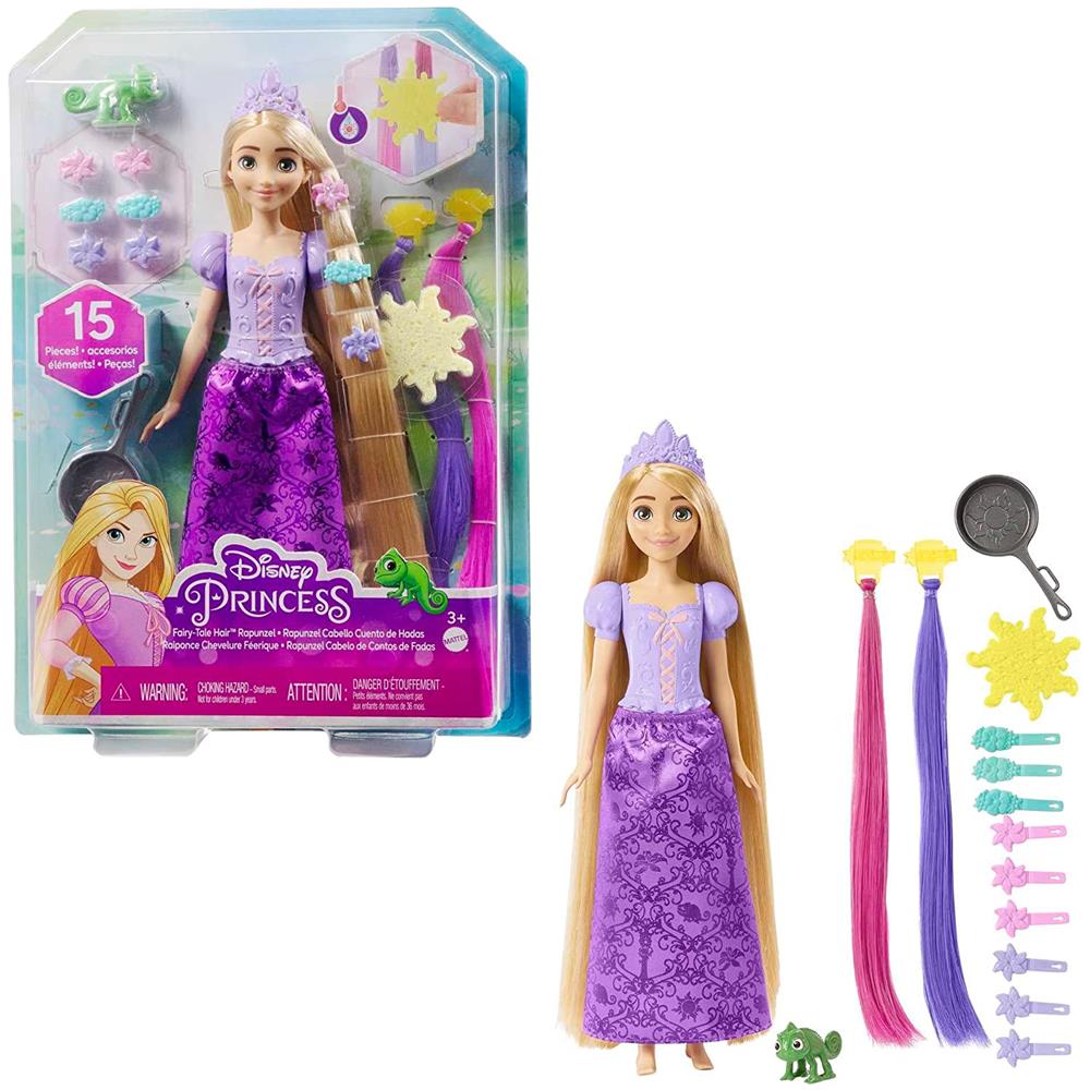 Bambola Hlw18 Disney Princess Rapunzel Chioma Magica - Foto 2