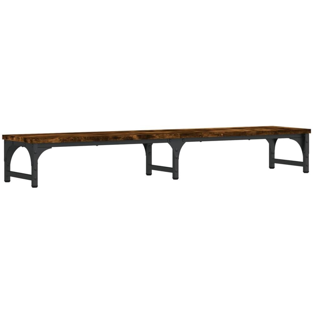 Supporto Monitor Rovere Fumo 105x23x15,5 Cm Legno Multistrato - Foto 2