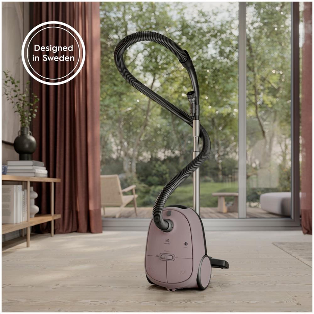 EB61CWPTD 600 Bagged Cleaner Aspirapolvere a Traino con Sacco Potenza 750 Watt Colore Whisper Pink - Foto 11