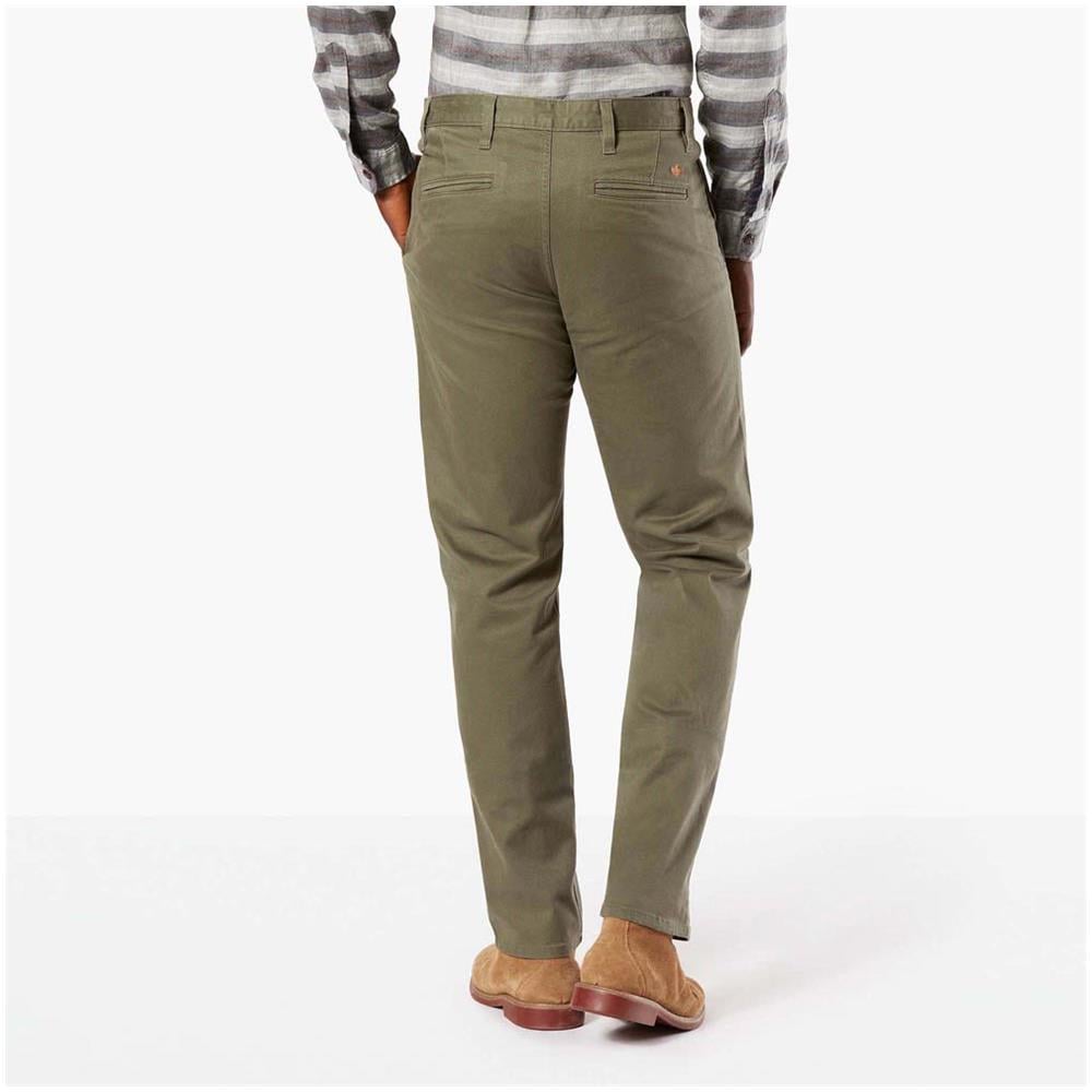 Pantaloni Alpha Khaki Slim Tapered L30 Abbigliamento Uomo W32-l30 - Foto 2
