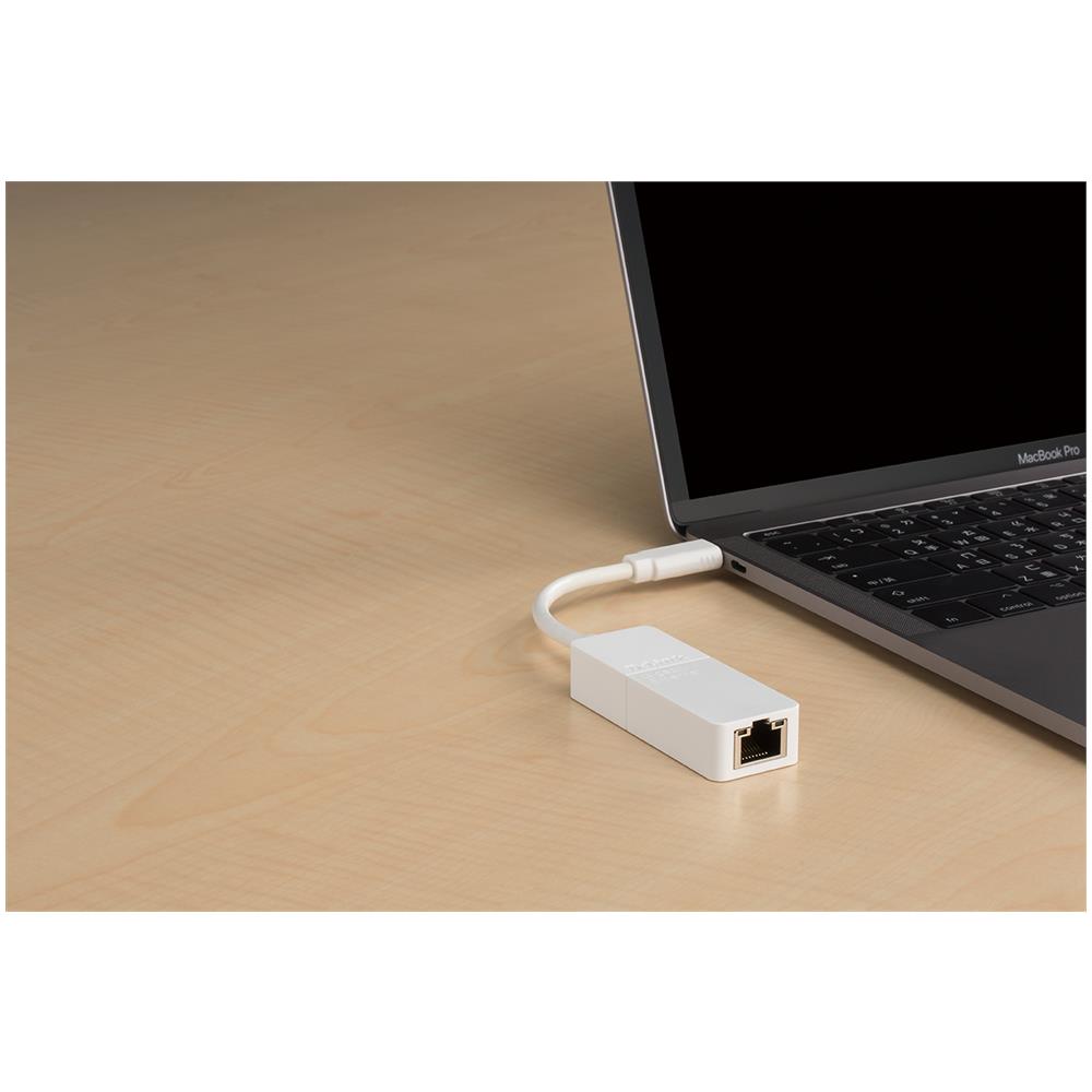 USB-C to Gigabit Ethernet Adapter- USB-C connector- Gigabit connectivity-  - Foto 2