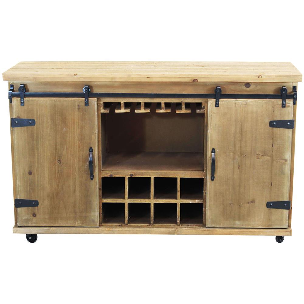 Florence - Madia In Legno Con Portabottiglie - Foto 2