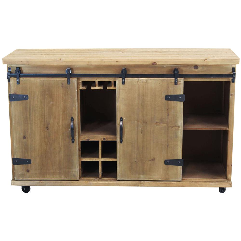 Florence - Madia In Legno Con Portabottiglie - Foto 4