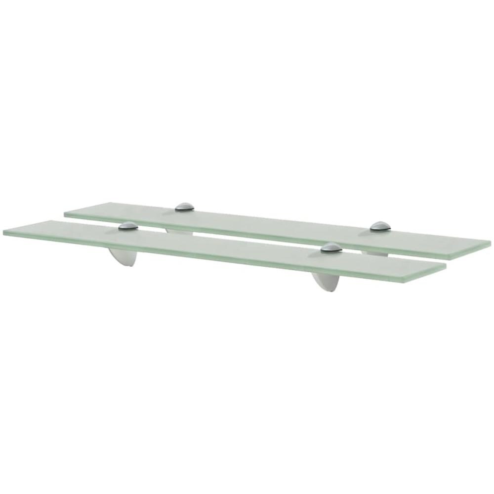 Mensole Galleggianti 2 Pz In Vetro 60x10 Cm 8 Mm - Foto 1
