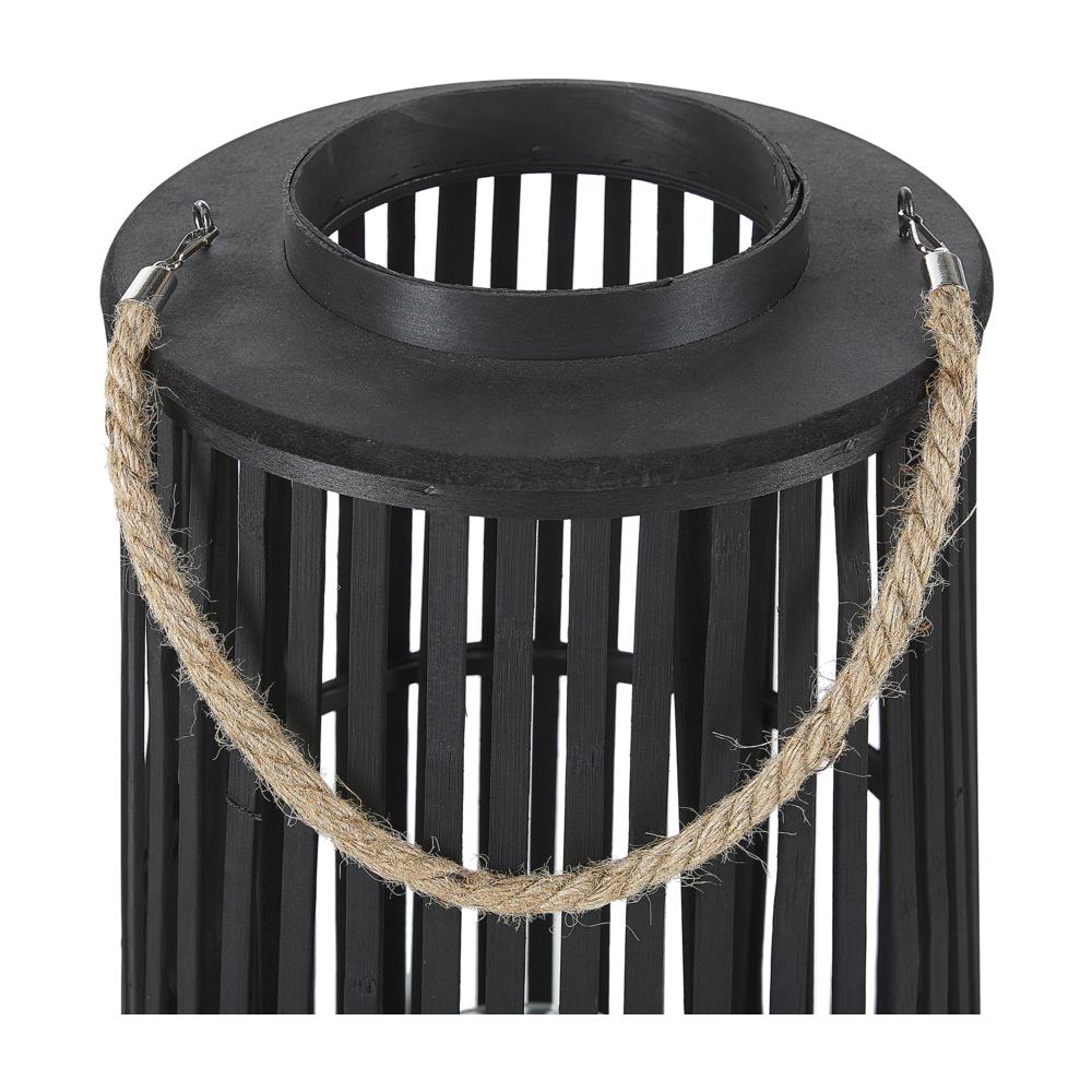 Lanterna In Legno Di Salice Nero 80 Cm Luzon - Foto 2