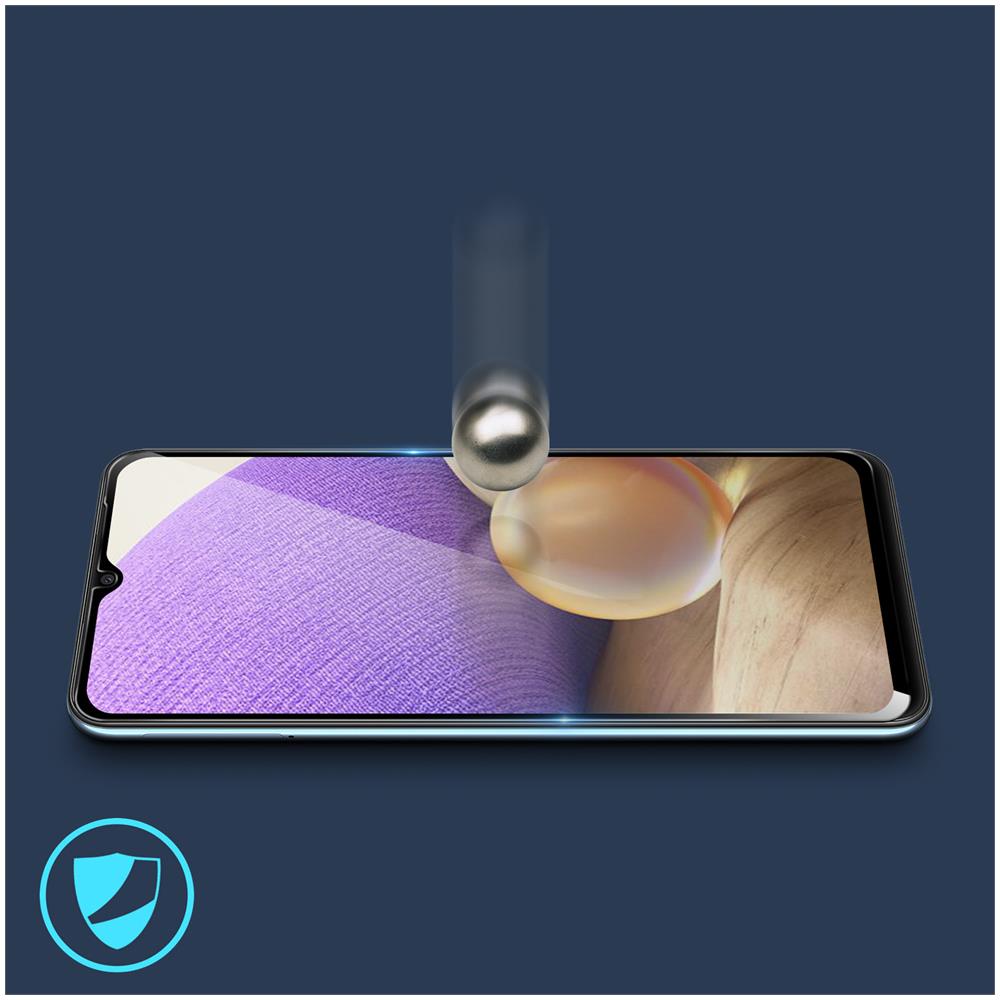 Vetro Temperato Per Samsung A32 5g / A02s / A03s Contorni Neri - Foto 5