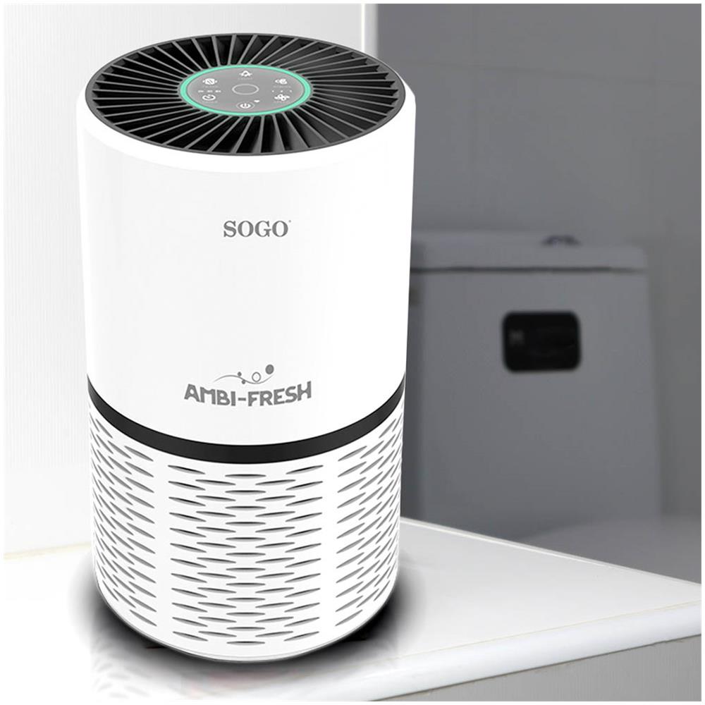 Purificatore D'aria Hepa, Filtro A Carbone Attivo A 3 Strati E Filtro Hepa H13, 4320h - Foto 3