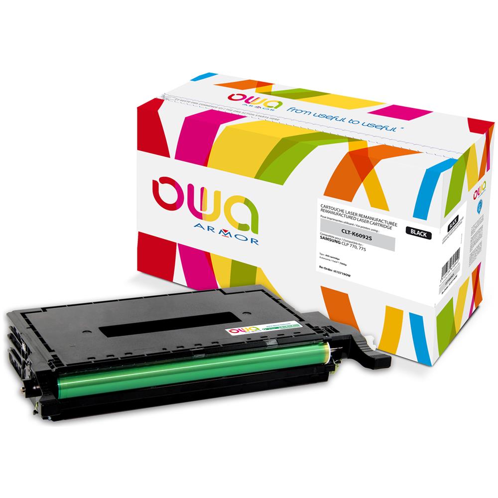 K15719OW, Toner, Nero, Laser, Samsung, CLP-770ND CLP-775N CLP-775ND, CLT-K6092S - Foto 2