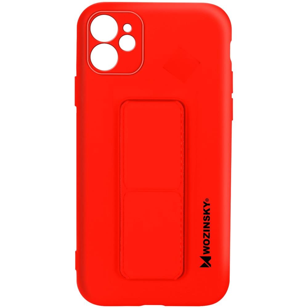 Cover Per Iphone 11 Cavalletto Pieghevole Magnetico Rossa - Foto 1