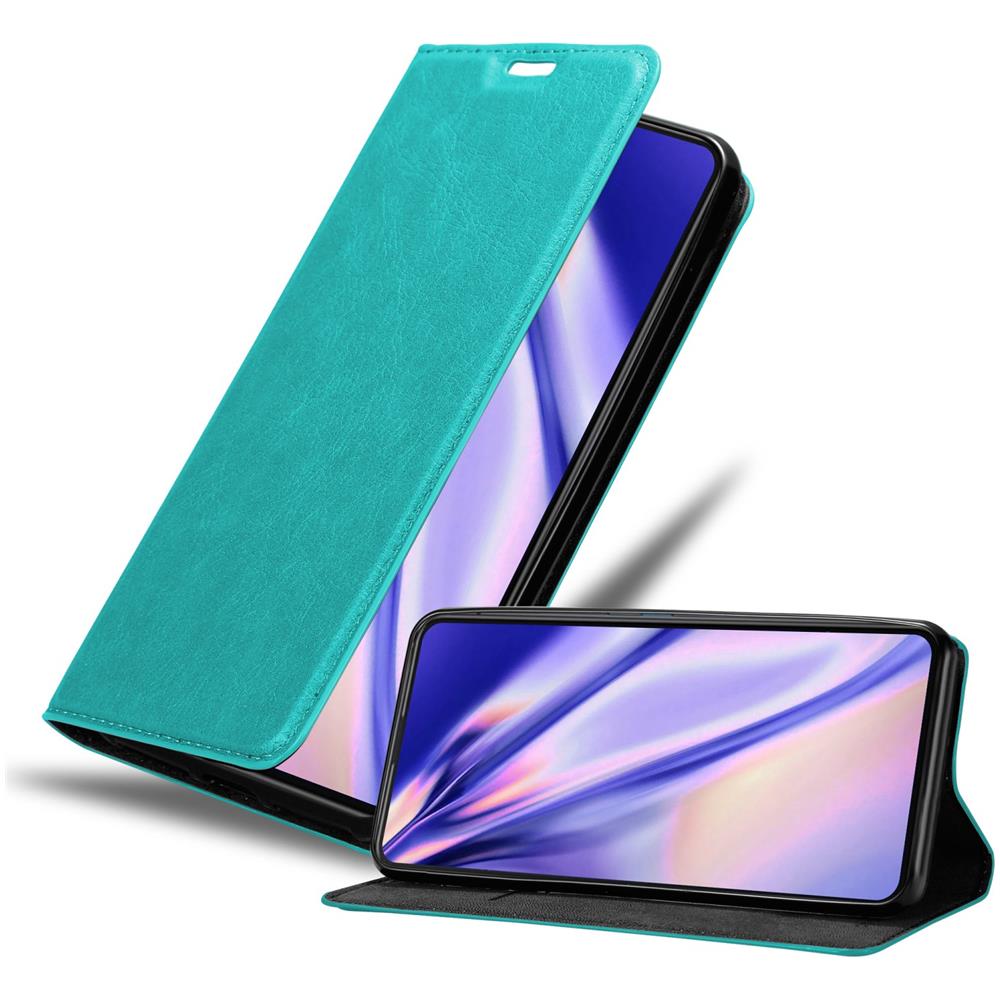 Custodia Compatibile Con Asus Zenfone 8 Flip In Turchese Petrolio - Coperchio Protettiva Con Chiusura Magnetica, Funzione Stand E Tasca Per Le Carte - Foto 1