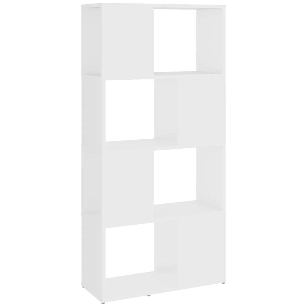 Libreria /Divisorio Bianco 60x24x124,5 cm in Truciolato - Foto 2
