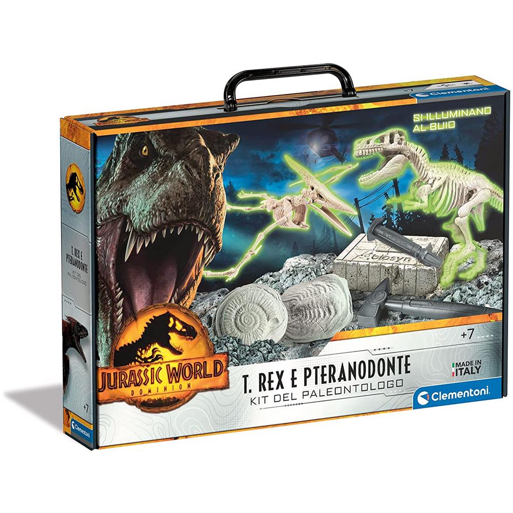 Science & Play - Jurassic World 3 - Dino 2 In 1 Trex E Pteranodonte - Foto 1
