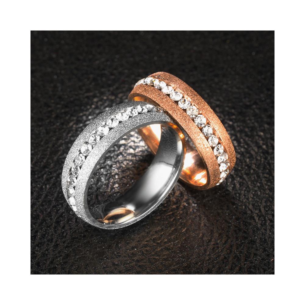 Anello In Acciaio Alla Moda Silver - Foto 4