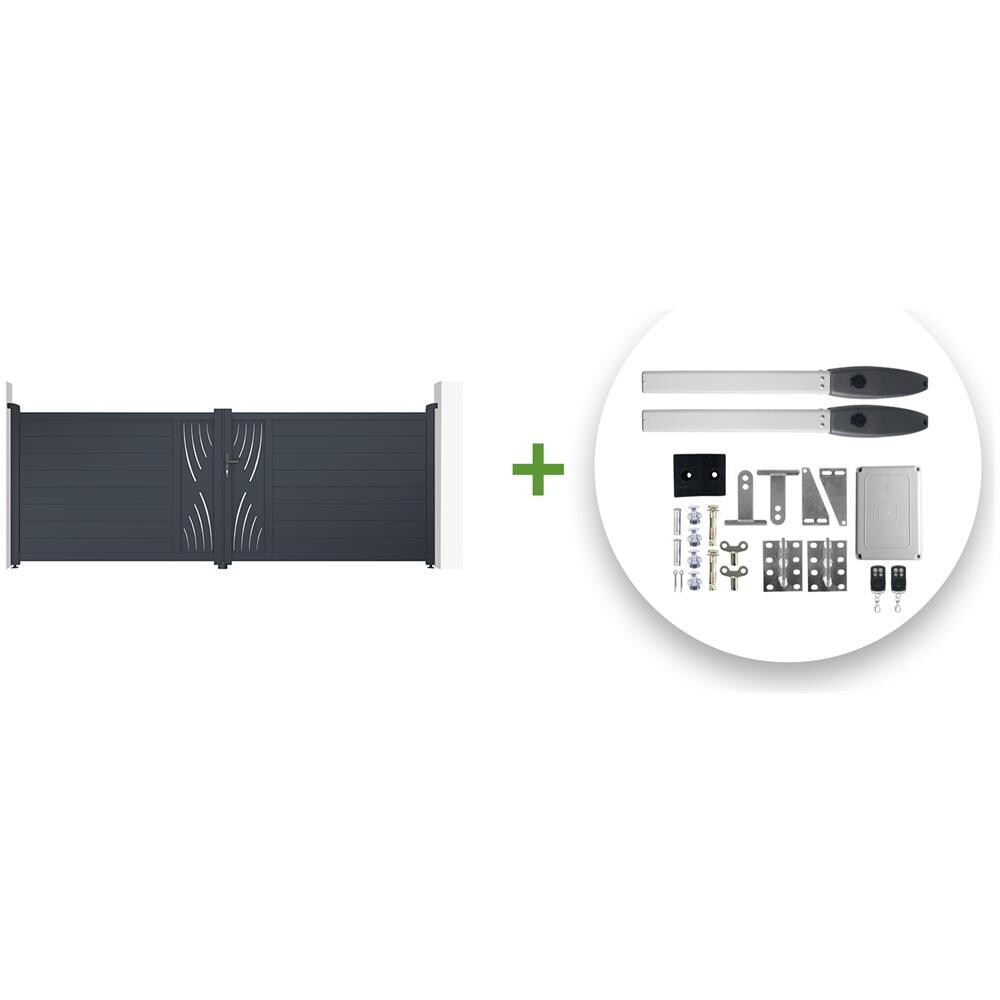 Cancello A Battente Elettrico Veleta 400b140 + Hicker B200 - Foto 1