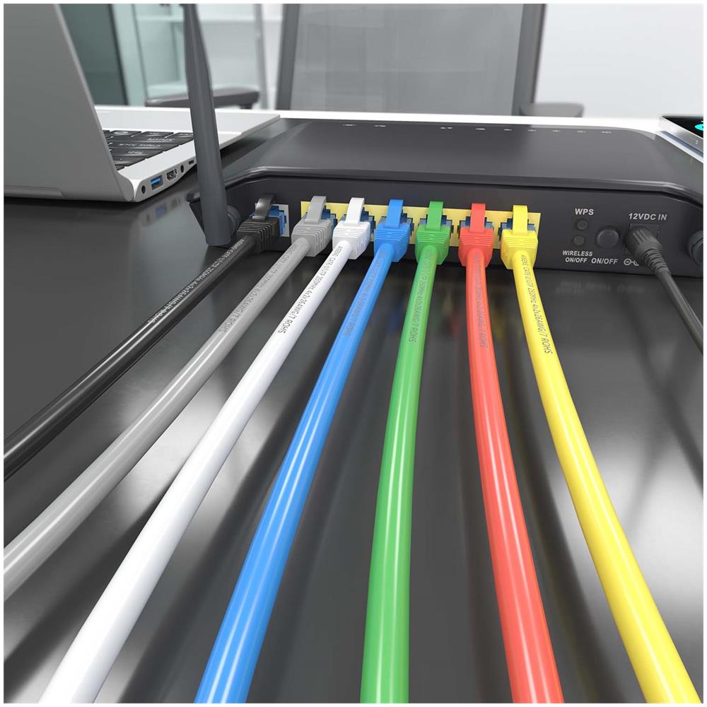 A135-0795 cavo di rete Blu 0,25 m Cat6 U /UTP (UTP) - Foto 4