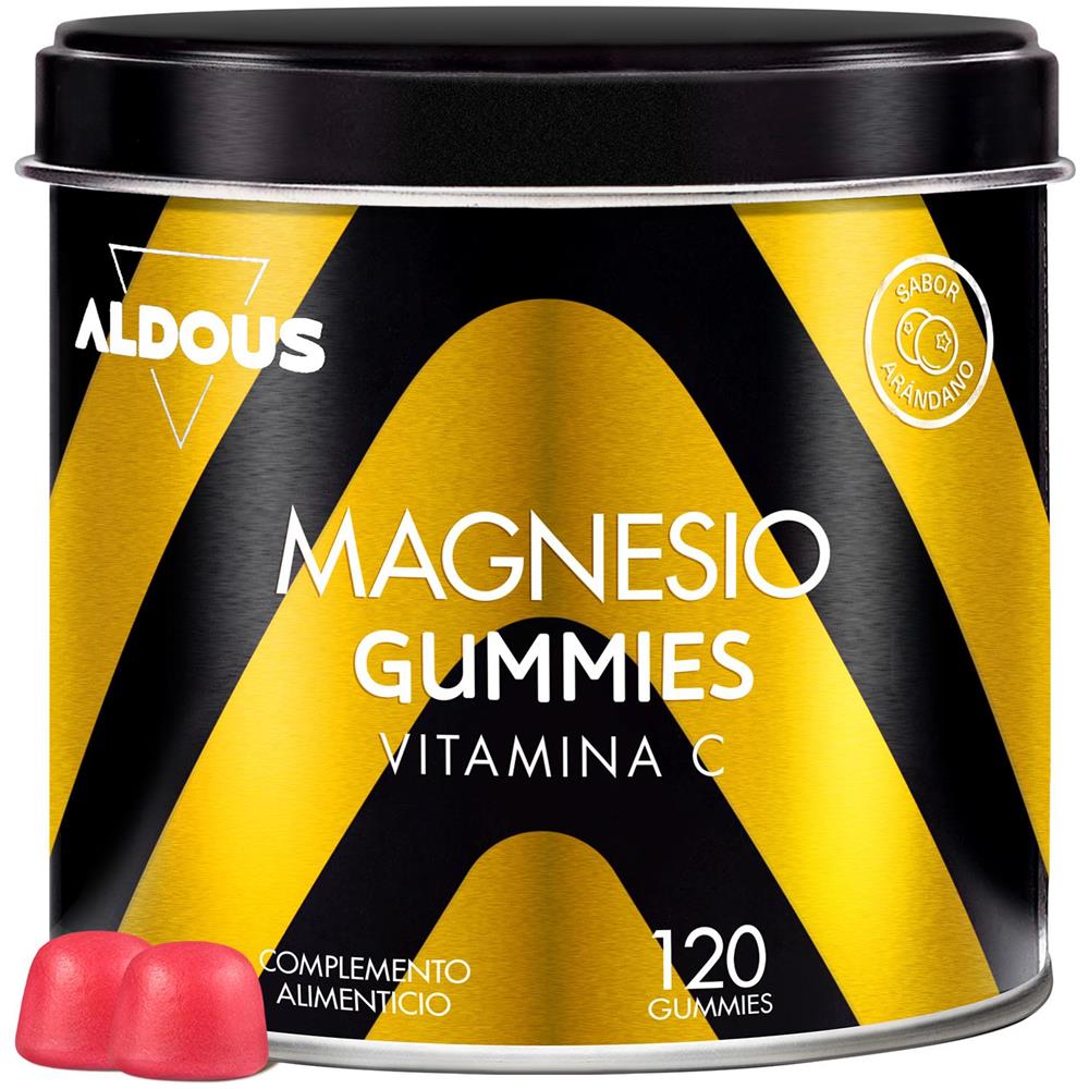Magnesio Citrato Gummies 1340 mg + vitamina C 45 mg per dose giornaliera - 120 Caramelle gommose - Foto 1