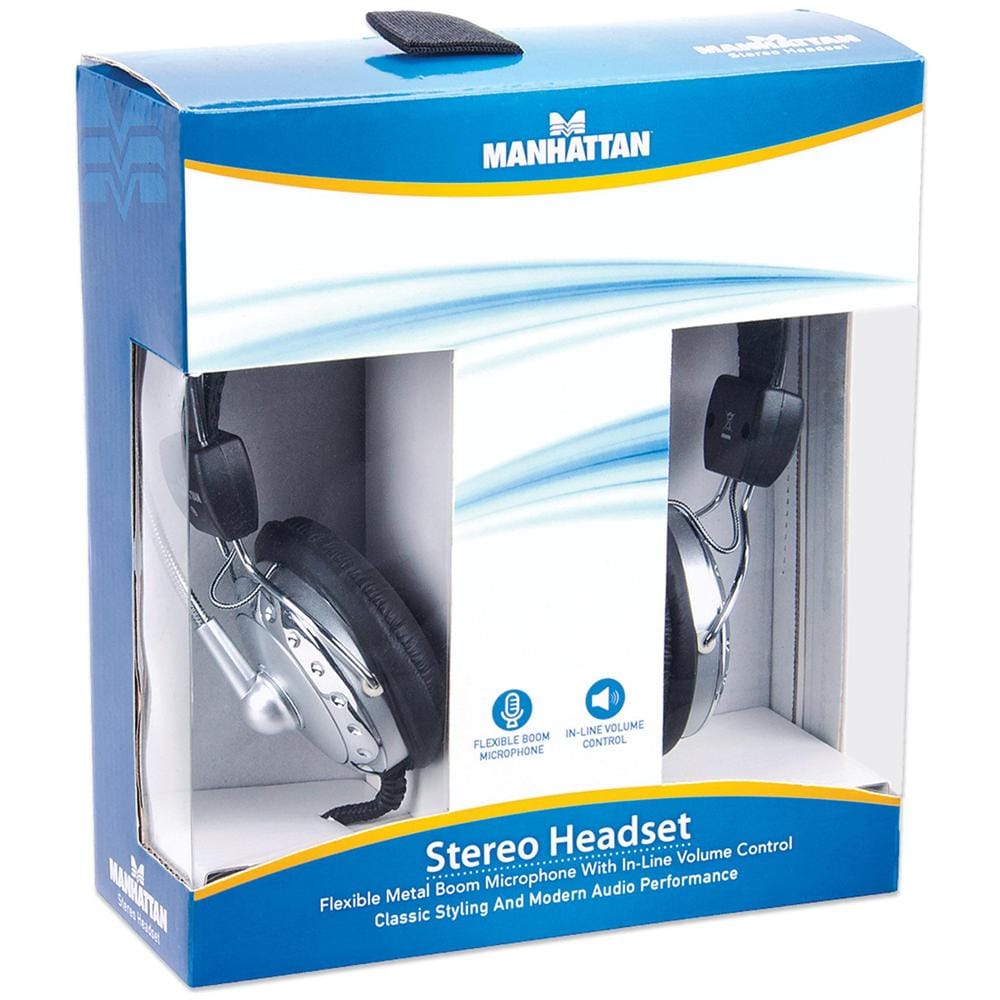 ICC SH-517 - Cuffia Stereo con Microfono con Asta Flessibile - Foto 1