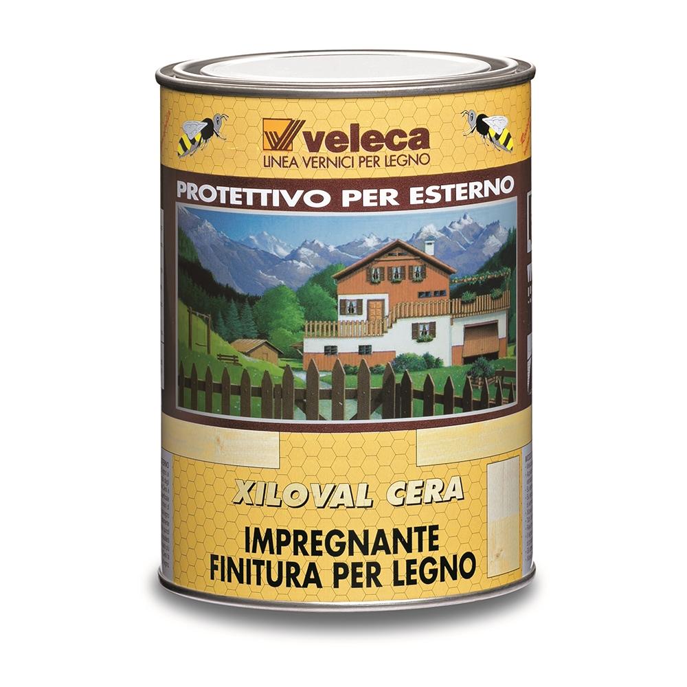 Xiloval Cera, Effetto Cerato-Satinato, 1 Lt, Resa 12-14 Mq Rovere - Foto 1