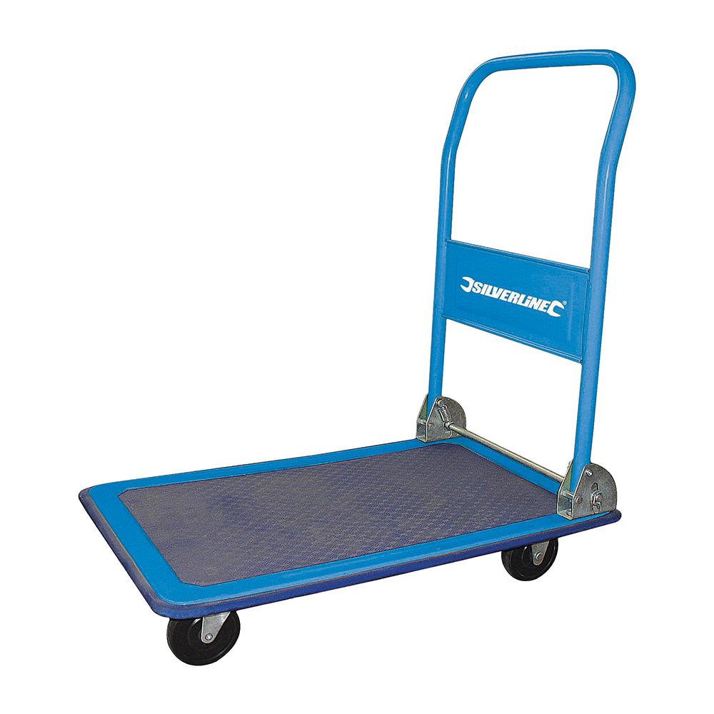 675213 Carrello A Piattaforma Pieghevole 150 Kg - Foto 1