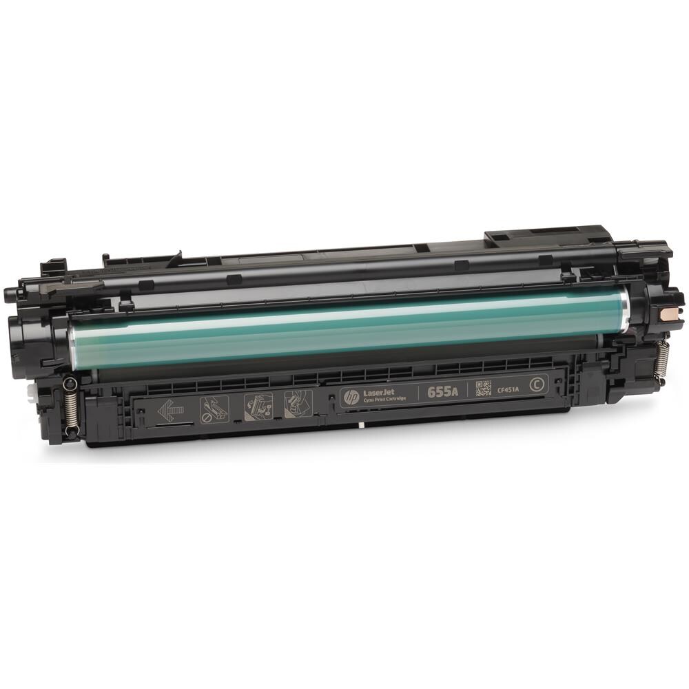 CF451A 655A Toner Originale Ciano per LaserJet M652dn / M652n Capacità 10500 Pagine - Foto 6