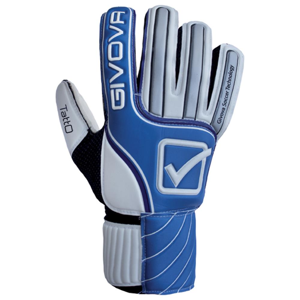 Guanto Tatto Givova Bianco / royal Taglia 7 - Foto 2