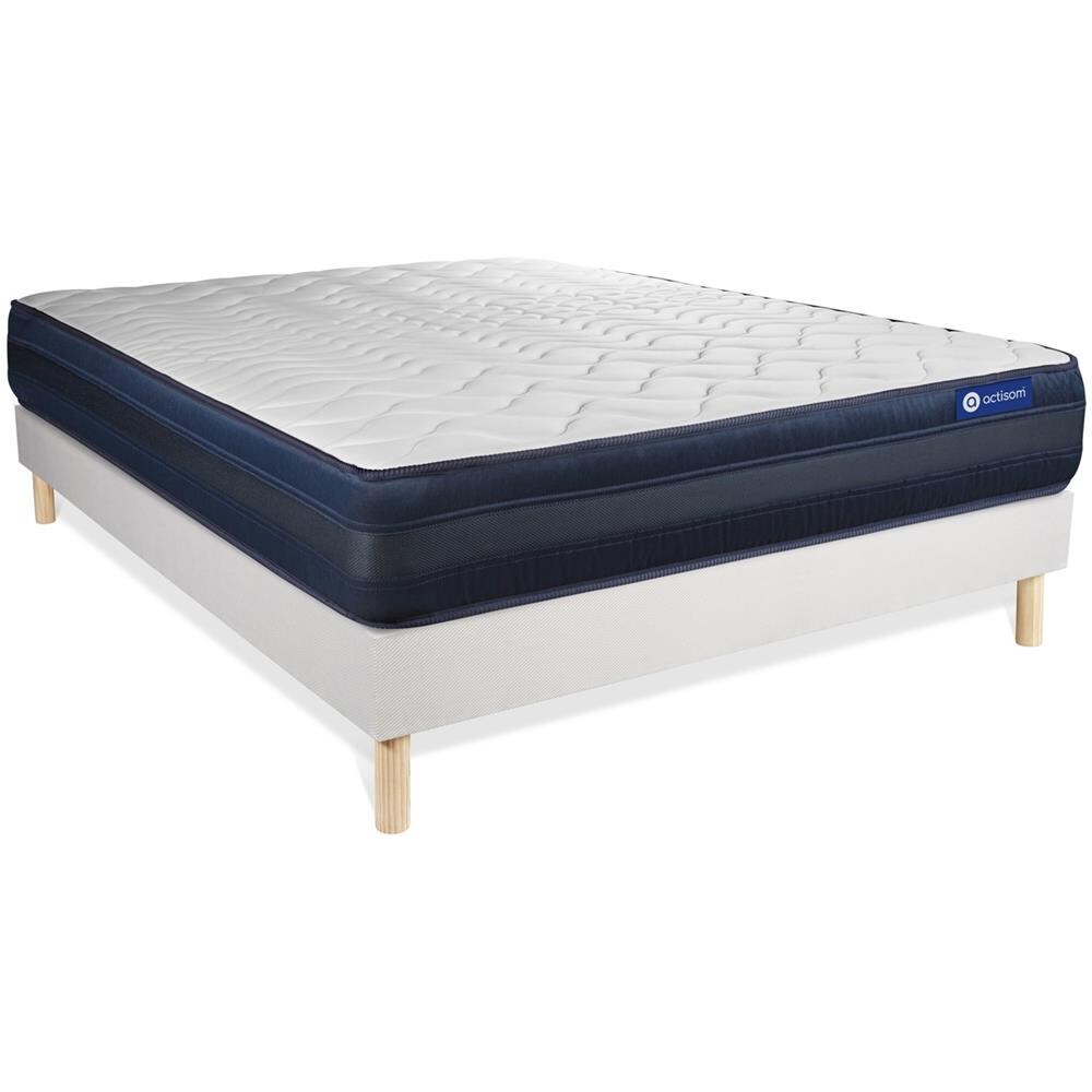 Kit Rete E Materasso Matrimoniale Actilatex Tech 160x210cm - Spessore : 24cm - Lattice E Memory Foam- Molto Rigido - Foto 2