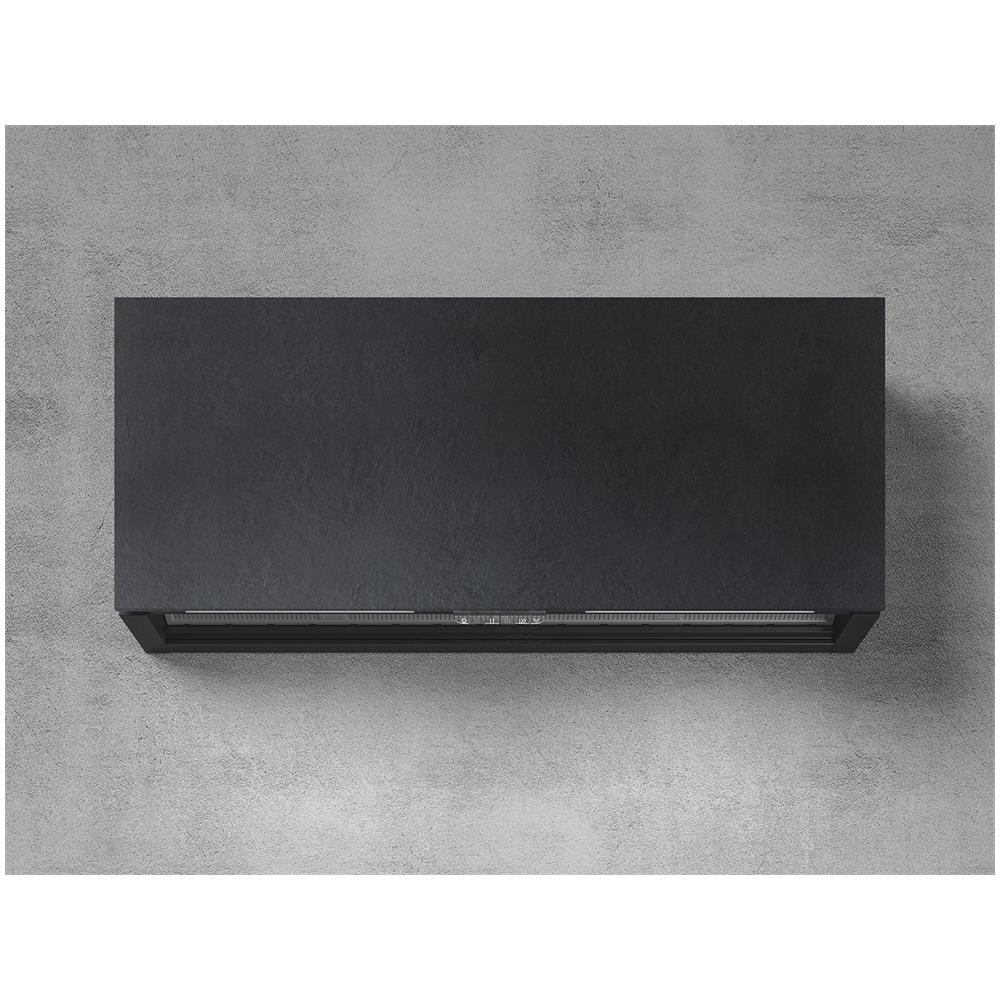 Cappa DEKT / F / 90 a Parete da 90 cm Filtrante Colore Nero - Foto 1