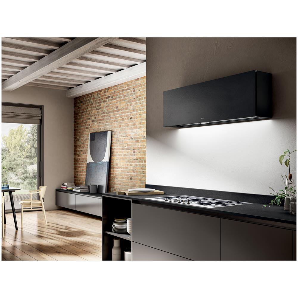 Cappa DEKT / F / 90 a Parete da 90 cm Filtrante Colore Nero - Foto 3