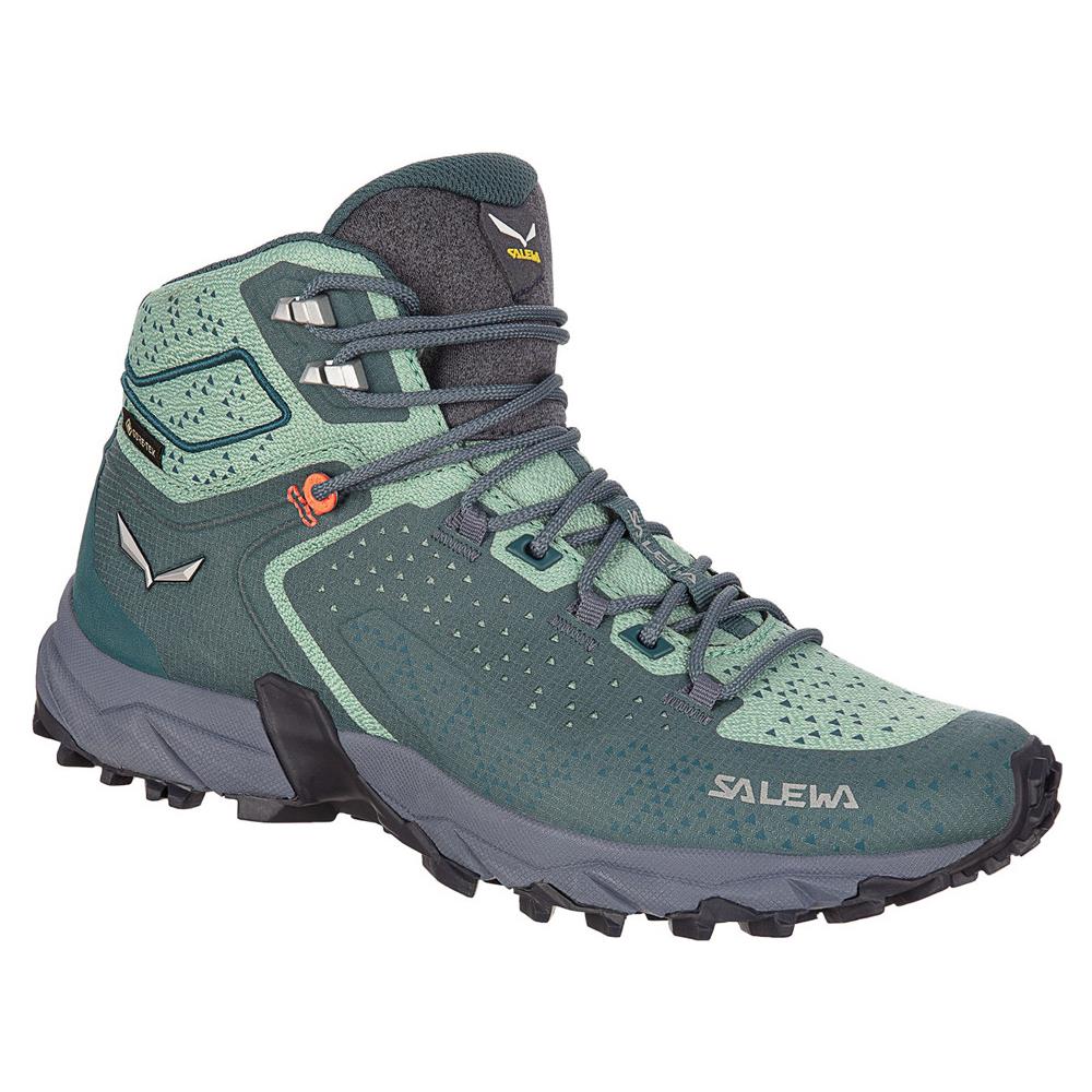 Scarpe Ws Alpenrose 2 Mid Gtx Trekking Gore-tex® Donna - Atlantic Deep-feld Green Uk 7.0 - Foto 1