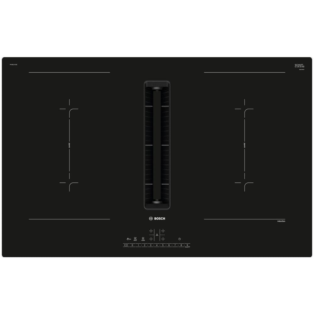 Piano Cottura A Induzione 80cm 4 Fuochi 7400w Nero - Pvq811f15e - Foto 1