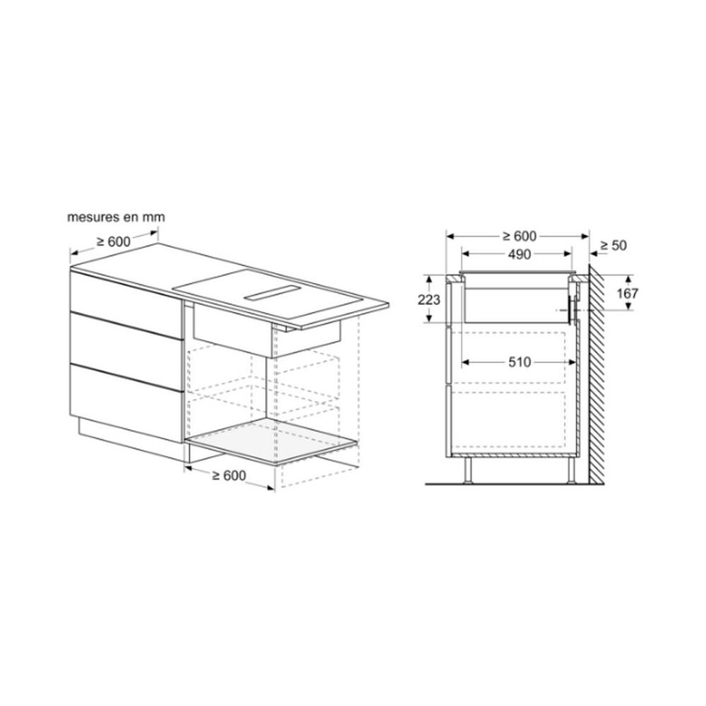 Piano Cottura A Induzione 80cm 4 Fuochi 7400w Nero - Pvq811f15e - Foto 8