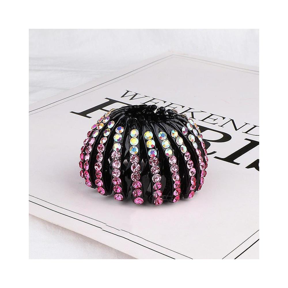 WLLHYF 2 Pezzi Grande Fiocco Cheer 8 Pollici Jumbo Cheer Fiocchi per Capelli Fascia Porta Coda di Cavallo Fatto a Mano per Cheerleader Ragazze Adolescenti Fiocco Sportivo Accessori per Capelli (Rosa