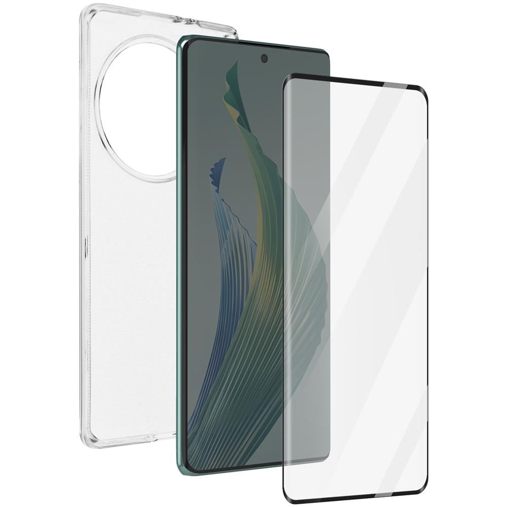 Bigben Protezione Schermo In Vetro Temperato Curvo Per Huawei P9 – 9H Anti Graffio E Anti Impronte