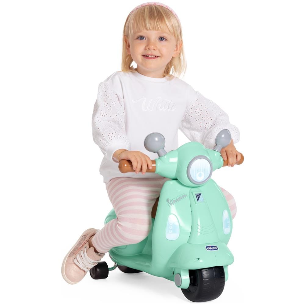 Vespa Primavera Verde Menta per Bambini 12 + Mesi - Foto 2
