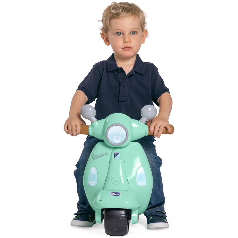 Vespa Primavera Verde Menta per Bambini 12 + Mesi - Foto 3