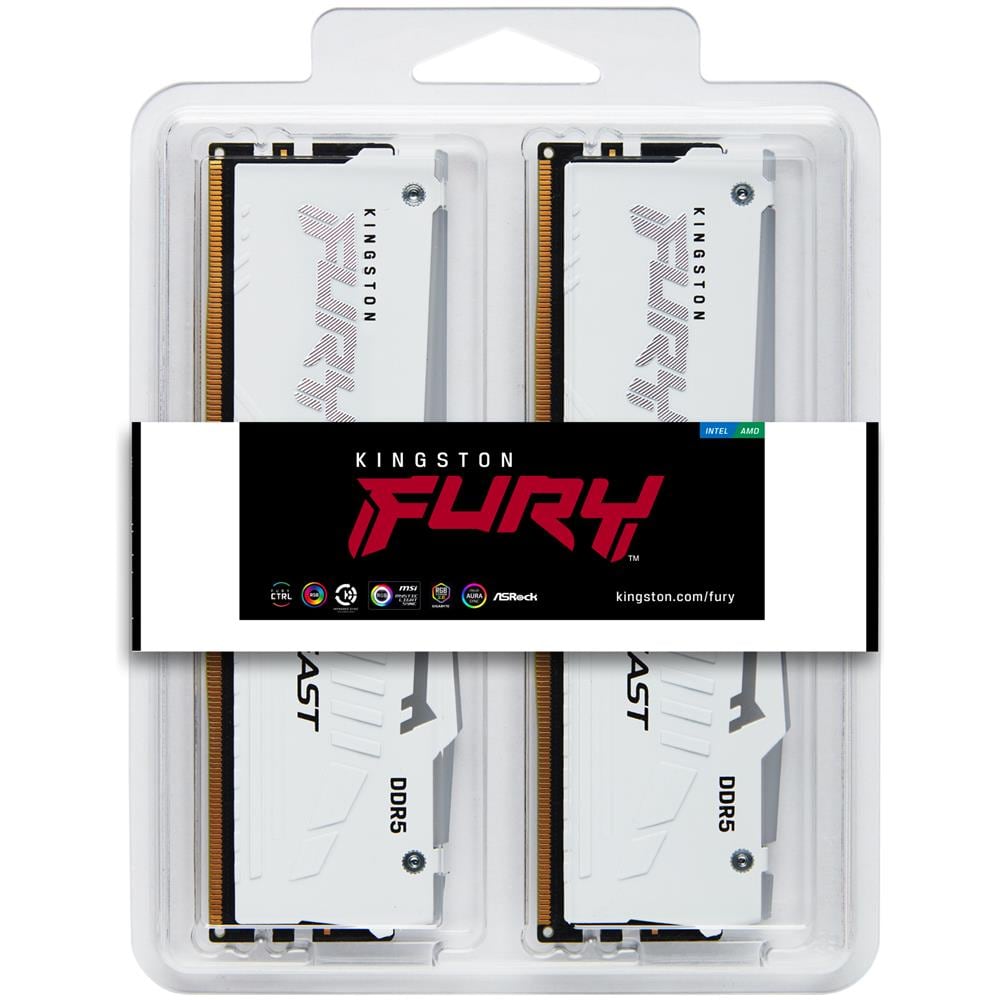 Memoria DIMM FURY Beast 64 GB (2 x 32 GB) DDR5 CL30 - Foto 5