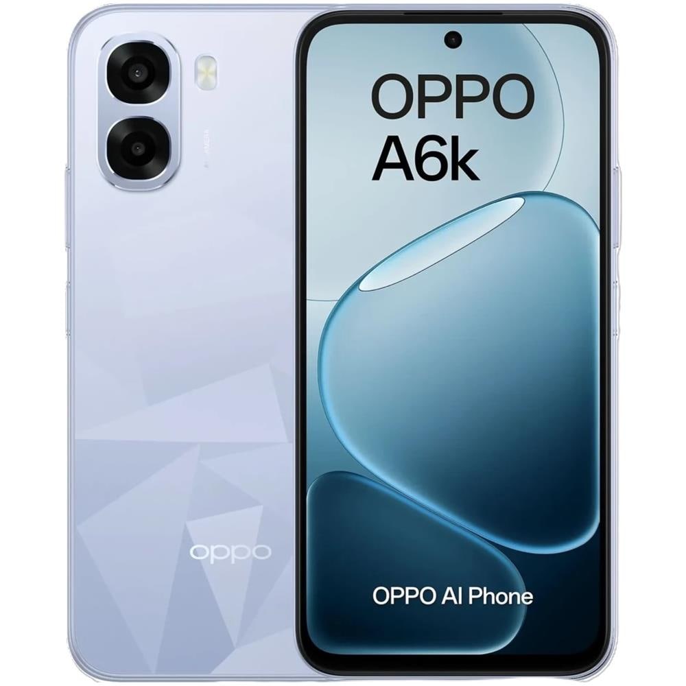 A6k AI 4G 256GB 4GB Ram Display 6.75” 120HZ IPS HD+ Fotocamera 13MP+QVGA, Selfie 5MP Dual nanoSim Android Snapdragon 685 6100mAh Crystal Blue - Foto 1