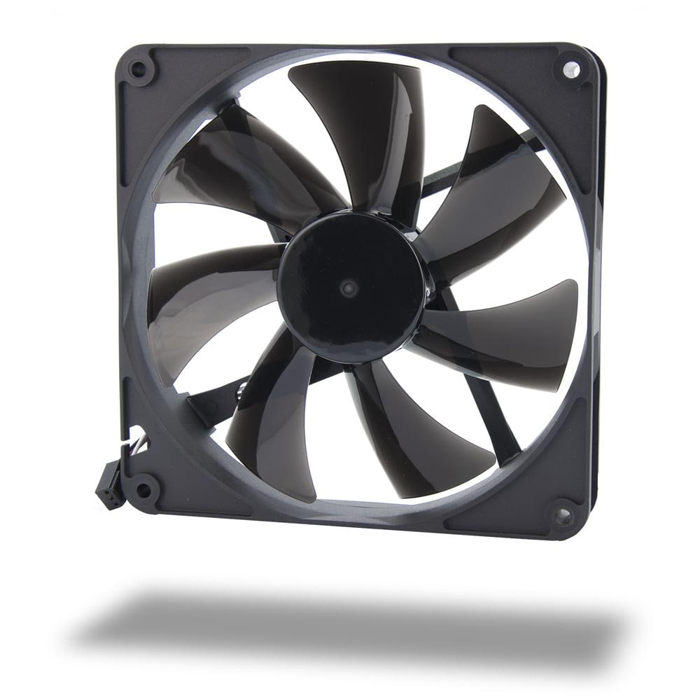 BlackSilentPro PK3, Ventilatore, Computer case, 14 cm, Nero, 4,5V, 14 cm - Foto 1